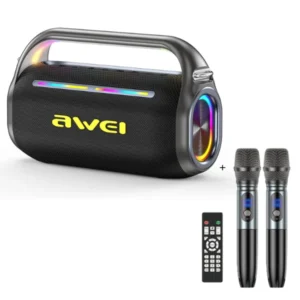 Awei KT19 200W portable Bluetooth party speaker with dual microphones