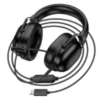 W113 Dynamic Gaming Headphones | 7.1 Surround Sound | 50mm Drivers | USB Connection - Image 3