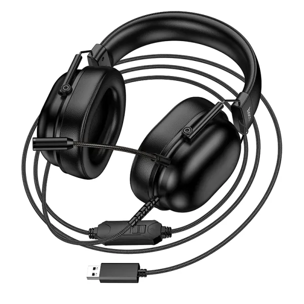 6 W113 Dynamic Gaming Headphones | 7.1 Surround Sound | 50mm Drivers | USB Connection - Image 3