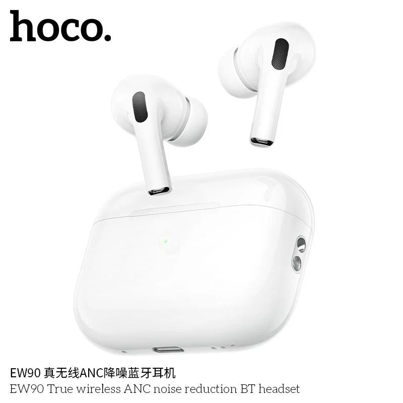93Du-NQvOK4 HOCO EW90 ANC  Noise Reduction TWS Earphones - Image 1