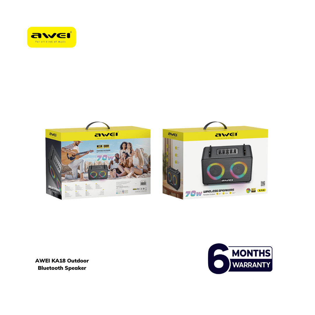 Awei-Bangladesh-4 Awei Ka18 70W Output Wireless Speaker - Image 2