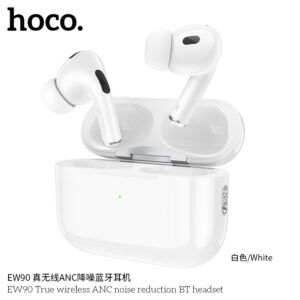 Hoco EW90 ANC True Wireless Earbuds – Pure Sound with Active Noise Cancellation