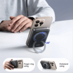 JOYROOM JR-PBM12 22.5W 10000mAh Wireless Power Bank With Kickstand - Image 3