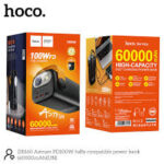 Hoco DB160 Astrum PD100W fully compatible power bank 60 000mAh - Image 2