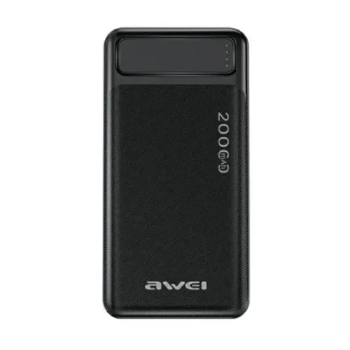 p6k-20000-0001-500x500 Awei P6K 20000mAh Double USB Power Bank - Image 1