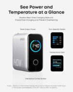 Anker Zolo 140W 4-Port Multi Device Charging GaN Power Adapter With Type-C Cable