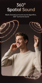 AWEI TA19ANC Noise Cancelling Bluetooth Headphones - Image 2