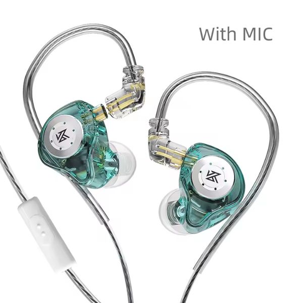 KZ EDX Pro Hi-Fi Bass Dual Magnetic Dynamic Earphones_Green - 1 KZ EDX Pro Dual Magnetic Dynamic Earphones - Image 1
