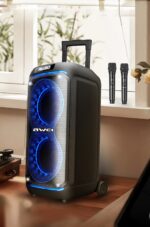 AWEI KT33 Bluetooth Speaker Troly with 2 Microphone