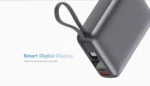 QCY 20000mAh Powerbank 45W Fast Charging with Built-in USB-C Cable - Image 5
