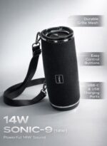 Jiayou Sonic 9 14W Portable Bluetooth Speaker with Belt, Bluetooth 5.4, 3000mAh Battery - Image 2