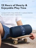 Jiayou Sonic 10 Portable Bluetooth Speaker with Belt, Bluetooth 5.4, 4000mAh Battery - Image 4