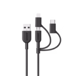 Anker PowerLine II 3-in-1 Cable – 3ft