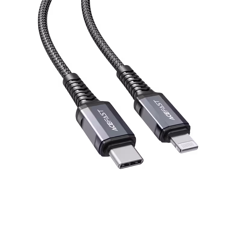 ACEFAST-C1-01-Type-C-to-Lightning-Cable-–-MFI-Certified-1 ACEFAST C1-01 Type C to Lightning Cable – MFI Certified - Image 1
