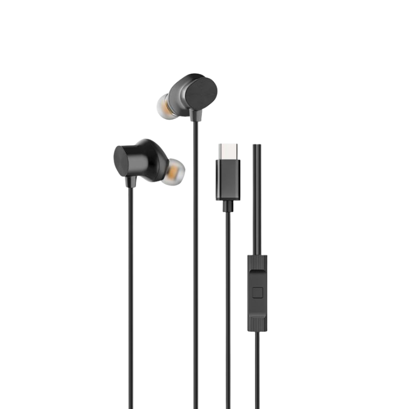 Valdus-E-52-Type-C-Wired-Earphone VALDUS E750 TC Type-C Wired Earphone - Image 1